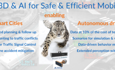 3D & AI for safe & efficient mobility; Smart cities enabling autonomous driving