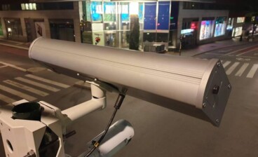 OTUS3D detecting traffic in a crossing